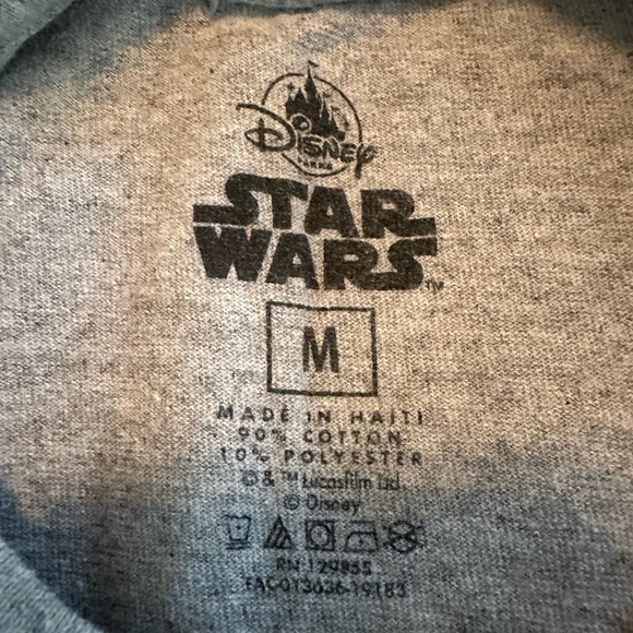 Star Wars Kids Gray Tee with Orange and Blue Accents - Picture 2 of 3